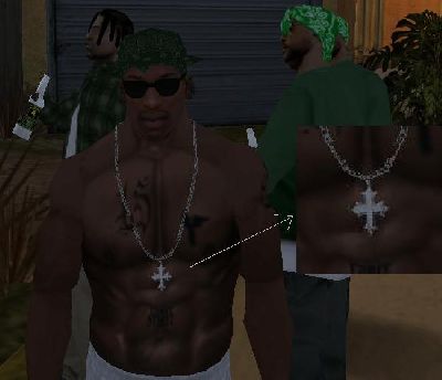 50 Cent Diamant Cross